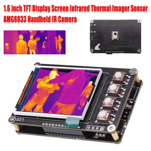 AMG8833 IR CamOpens New Infrared Thermal Imager Sensor 1.6 inch TFT LCD Display - Picture 5 of 11