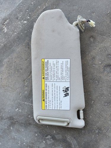 2008-2014 Infiniti G35 G37 Sedan 4dr Passenger Sun Visor 96401-JK600 - Picture 2 of 2
