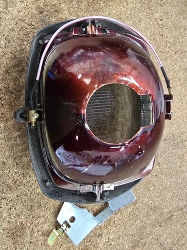 LAMBRETTA GP SCHEINWERFER KOMPLETT MIT FELGENGLAS REFLEKTOR RÄUMUNG - Bild 2 von 3
