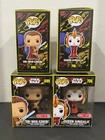 Funko Pop Star Wars Queen Amidala #706 & Obi Wan Kenobi #699 Exclusive Brand New