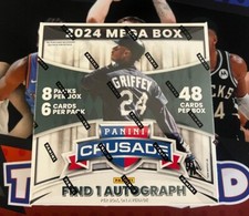 2024 Panini Boys of Summer Crusade Baseball Mega Box (1 Auto per on Avg)