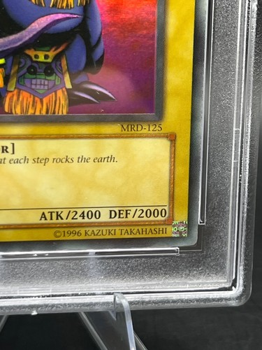 Vintage YUGIOH Garnecia Elefantis MRD-125 Metal Raiders- Unlimited PSA 9 MINT - Picture 6 of 8