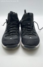 NIKE Jordan White Black Ultra Fly 2 Low Men's 8 AH8110-100 Basketball Shoes 10.5