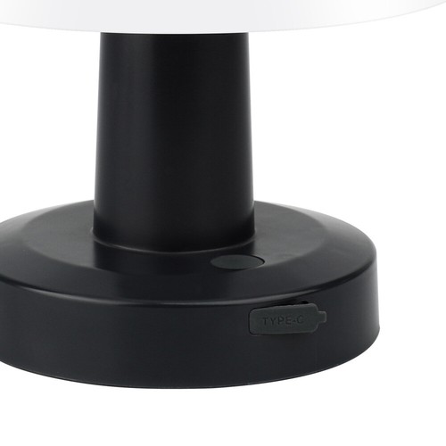 LED Solar Tischlampe Dimmbar USB und Solar Aufladbar Akku Außen Tischleuchte - Bild 20 von 21