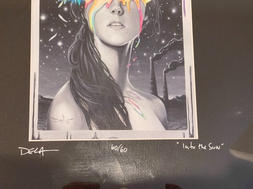 "Into The Sun" - LIMITED EDITION PRINT OF By DELA - Erik De La Cruz - Bild 8 von 9