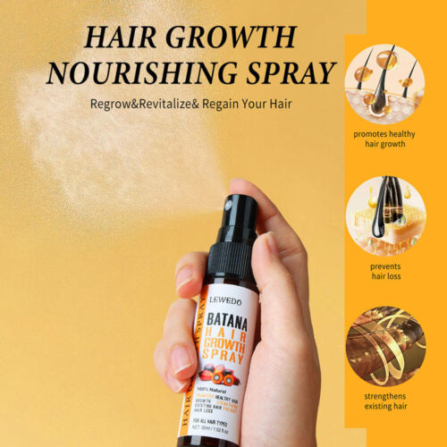 2x Batana Oil Spray for Hair Growth, 30ml Batana Oil Spray, Repair Damaged Hair - Picture 8 of 14