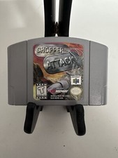 Chopper Attack Video Game Vintage 1997 Nintendo 64 N64 Authentic and Tested