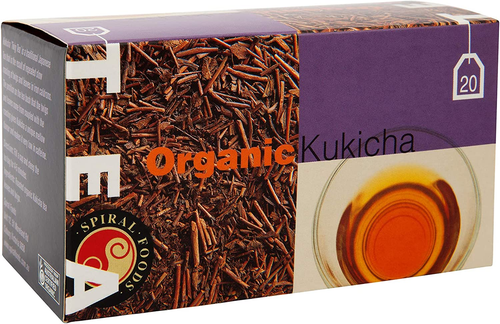 Spiral Foods Organic Kukicha Bancha 20 Tea Bags - Picture 11 of 12