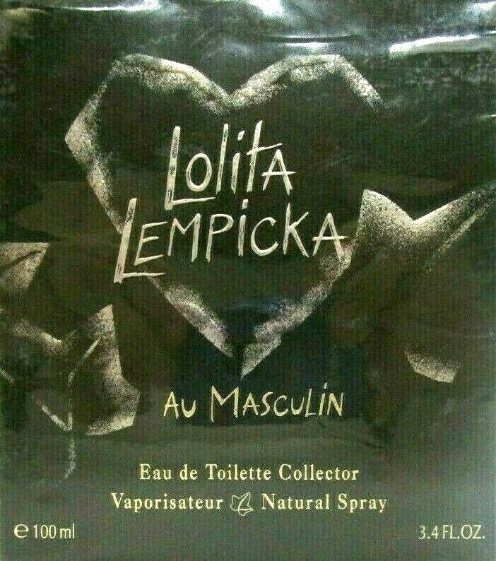 LOLITA LEMPICKA AU MASCULIN COLLECTOR EAU DE TOILETTE SPRAY MEN 3.4 Oz / 100 ml