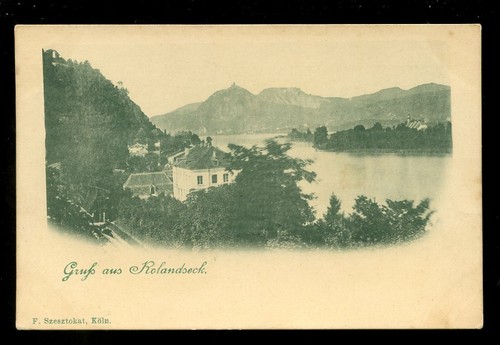 Germany Rhineland Gruss aus ROLANDSECK c1902 undivided back PPC - Picture 1 of 2