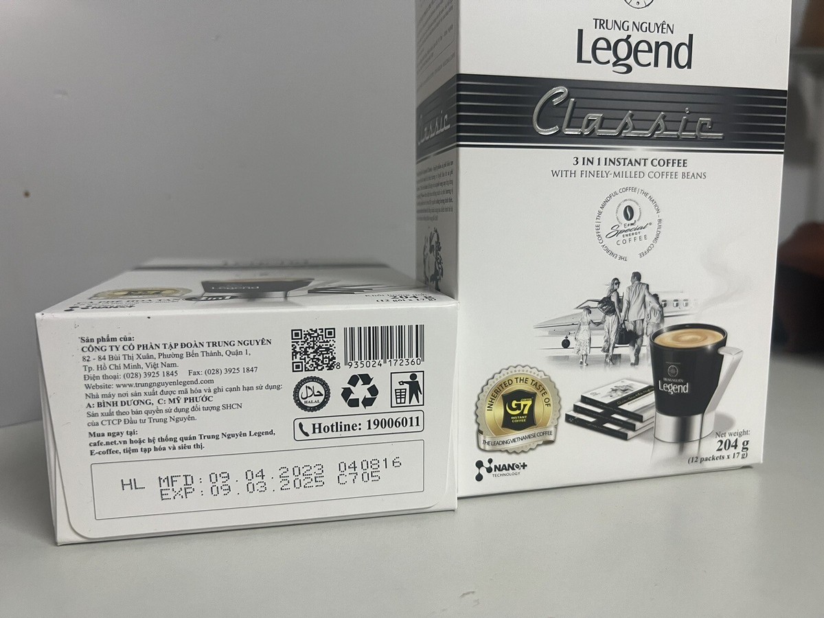 Trung Nguyen- Legend Classic 3in1 instant coffee w/ finely-milled