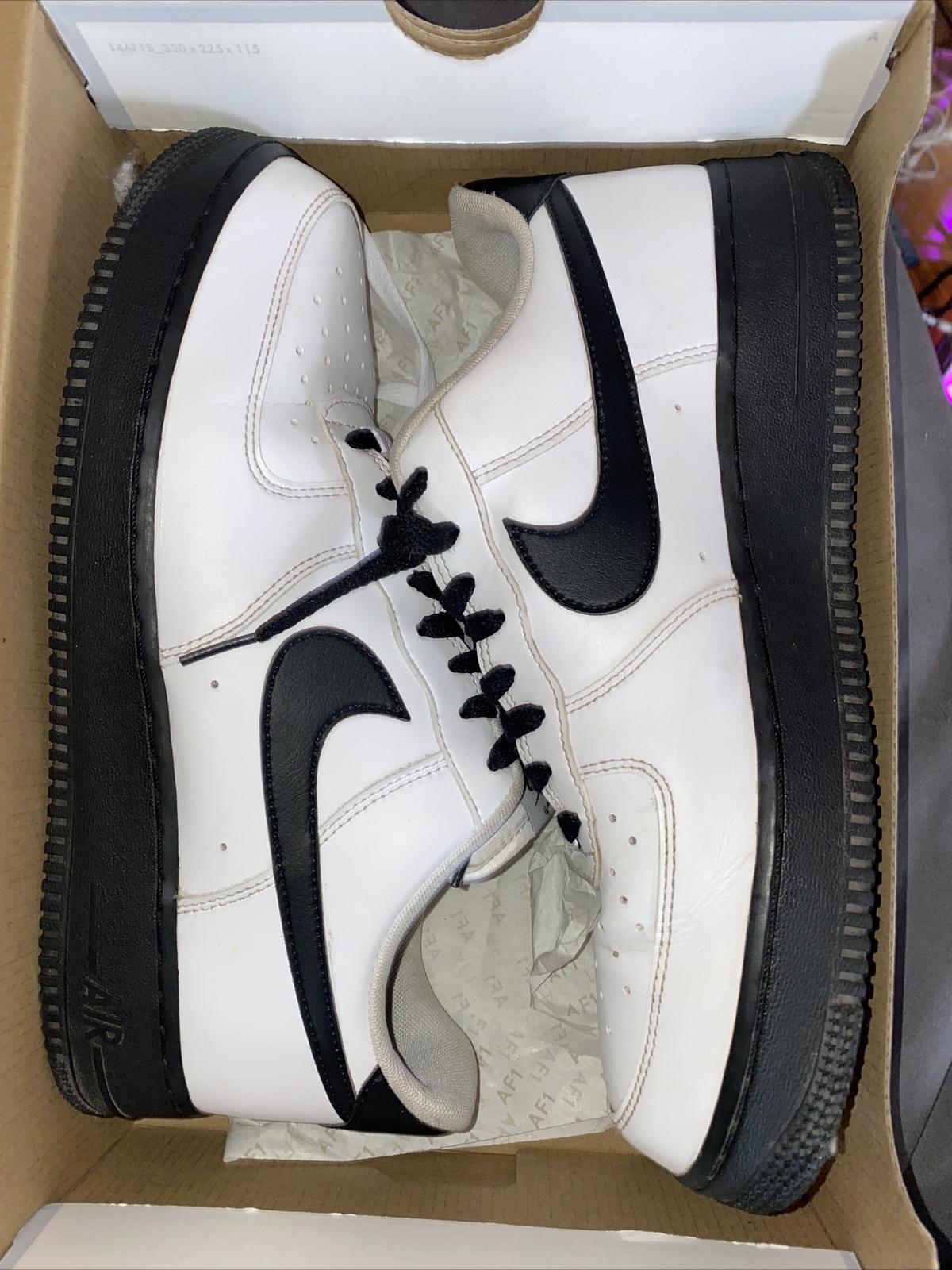 2020 Nike Air Force 1 Low “White/Black Sole” Size 10.5 SKU CK7663101 | eBay