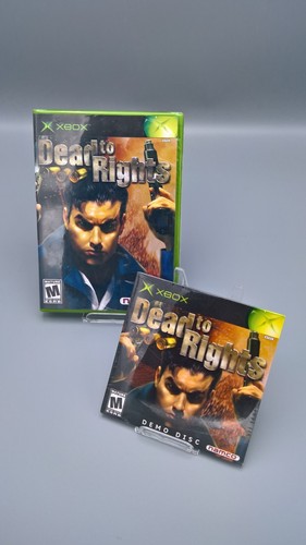 Dead to Rights (Microsoft Xbox) **SEALED** + Dead to Rights Demo Disc **SEALED**