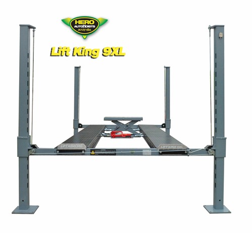 4 Post 'High-Lift' Movable Car Lift / Lift King 9XL Auto Service & Storage Hoist - Picture 2 of 8