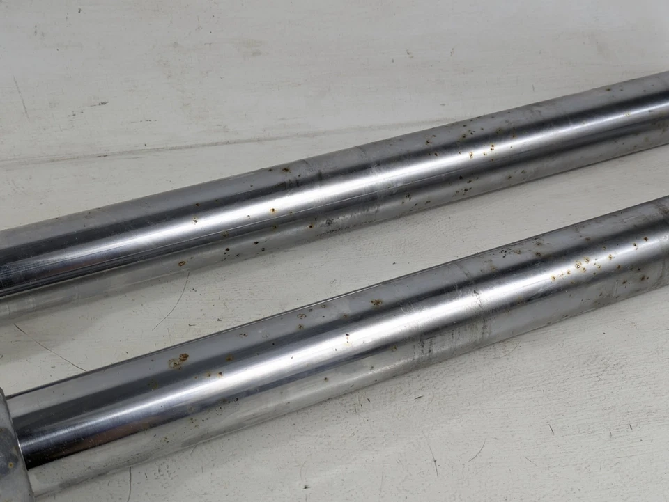 Harley Davidson Sportster XL 1200 1993 suspensión horquillas delanteras tubos necesita sellos Foto 3 de 4