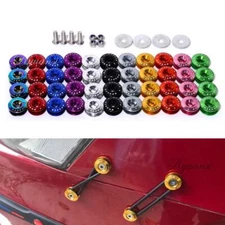 JDM Quick Release Fasteners Bumper Holders Front Rear Trunk Band Fender Clip Kit