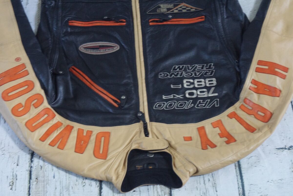 Harley Davidson Mens Rare Vintage Racing Team VR1000 750XR