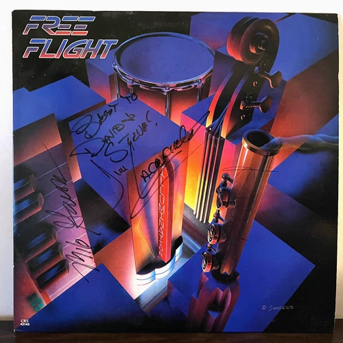 FREE FLIGHT - Illumination (Signed) (1986) - 12" Vinyl Record LP - EX