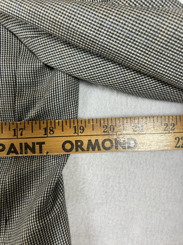 Neu mit Etikett Herren Blazer - PRONTO UOMO - kariert beige & schwarz Wolle 2 Knöpfe gefüttert - Gr. 38 R - Bild 3 von 10
