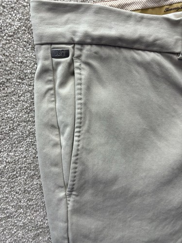 Tommy Bahama Herren Hose 42x30 (Maße 41x28,5) Beige SEIDE Relaxed Hawaii Hochzeit - Bild 5 von 9