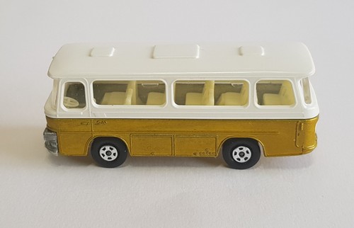 Matchbox Superfast No. 12, Gold Coloured Setra Coach Superb Mint Condition - Picture 6 of 12