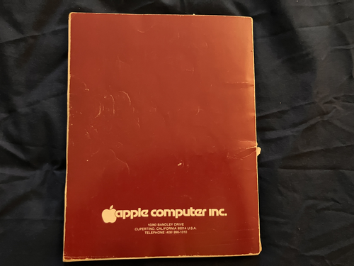 Apple II Reference Manual January 1978 Used, some cover damage - Bild 2 von 5