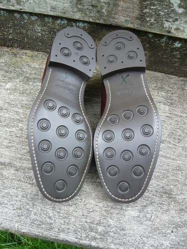 ZAPATOS CHURCH’S BROGUES CUERO MARRÓN UK12 PARA HOMBRE RIDGEWAY ESTADO SIN USAR - Imagen 7 de 11