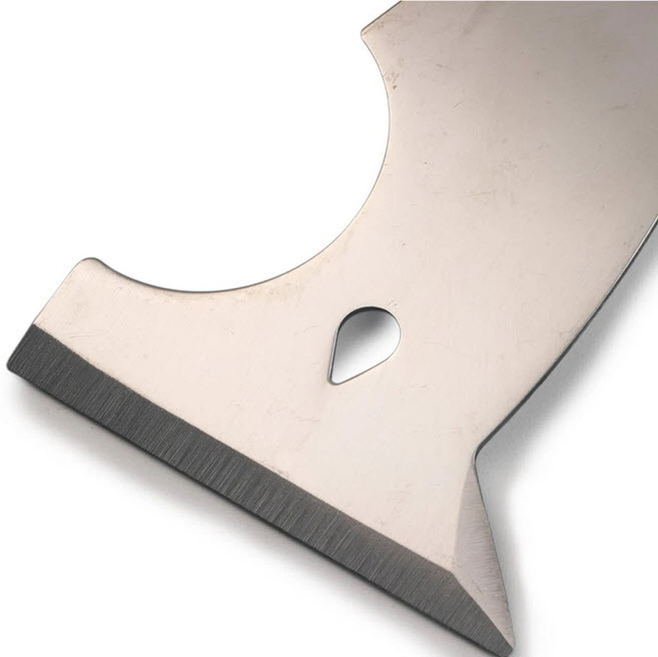 Raspador Tooluxe ( 00883L) 6 em 1 com lâmina de aço inoxidável de extremidade de martelo de aperto macio_ - Imagem 3 de 4