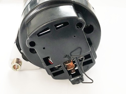 CHROME 18ACR Lucas Type High Output 65 Amp Alternator Pulley & Fan CLASSIC MINI - Picture 5 of 7