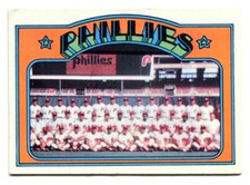 1972 Topps #397 Philadelphia Phillies Team Baseball Card