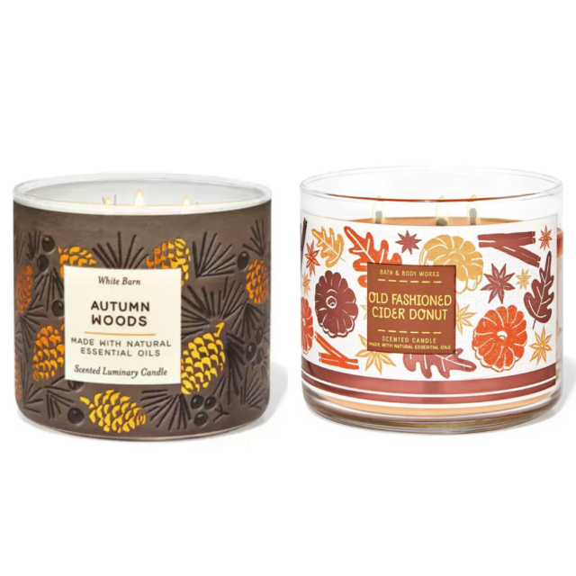 Bath & Body Works Large 3 Wick Scented Candle (Summer Theme) FREE POST RY10201 Bath & Body Works Large 3 Wick Scented Candle (Summer Theme) FREE POST RY10201