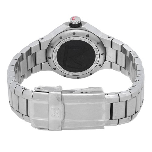 Movado Series 800 28mm Taucher Stahl schwarzes Zifferblatt Quarz Damenuhr 2600032 - Bild 5 von 6