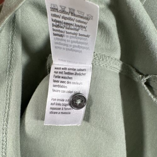 Camisa para mujer Cerruti 1881 grande verde abotonada manga corta informal algodón - Imagen 13 de 13