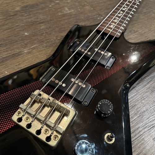 [Aria Pro II] ZZB DELUXE 1983 Black Made in Japan Electric Bass Guitar Used - Picture 18 of 24