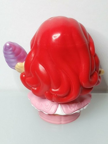 Fisher Price Little People Disney Prinzessin Arielle mit lila Muschel Meerjungfrau Spielzeug - Bild 3 von 5