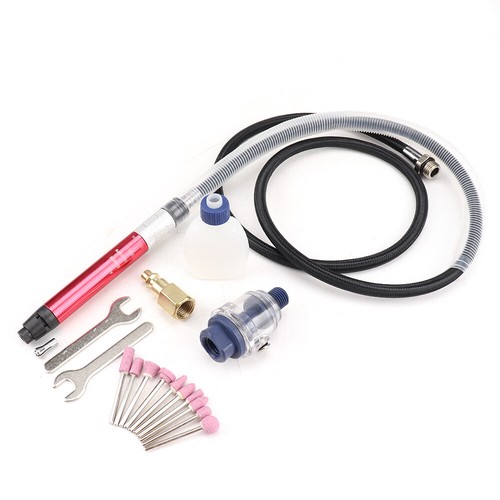 Micro Air Die Grinder Mini Set di utensili da taglio rotativi per lucidatura a matita pneumatica - Foto 2 di 10