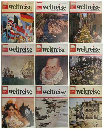 Weltreise - Alles über alle Länder unserer Erde 1970 - 1975 Sammlung Erstausgabe - Picture 2 of 7