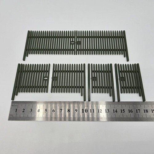 1/43.5 Scale Security Fencing With Gates "Long" "Various Colours" O Gauge - Picture 21 of 46