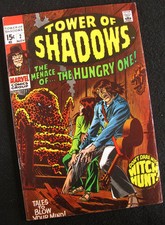 TOWER OF SHADOWS 2 (1969) NEAL ADAMS! JOHN BUSCEMA! LARGE PHOTOS! NICE BOOK!
