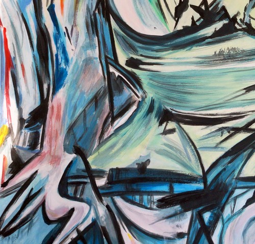WILLEM de KOONING / Authentic Acrylic on Paper Signed. Expressionism Abstract - Picture 8 of 12