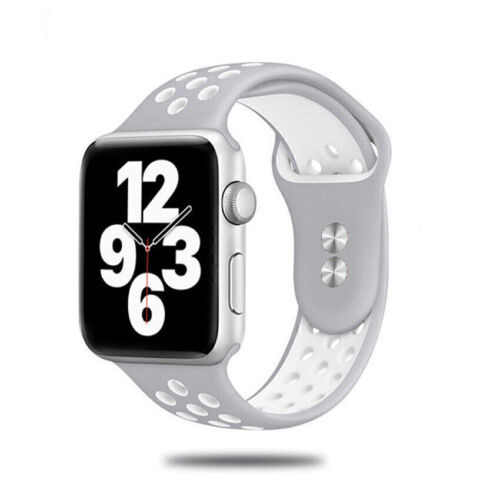 iWatch Armband Strap Soft für Apple Watch Ultra2 9 8 7 6 5 4 Series Silikon 40/49 - Bild 66 von 73