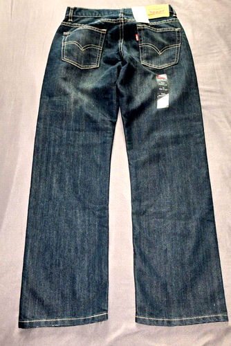 Boys Levi's 505 Regular Fit Jeans Size 14 27 x 27 NWT - Picture 3 of 5
