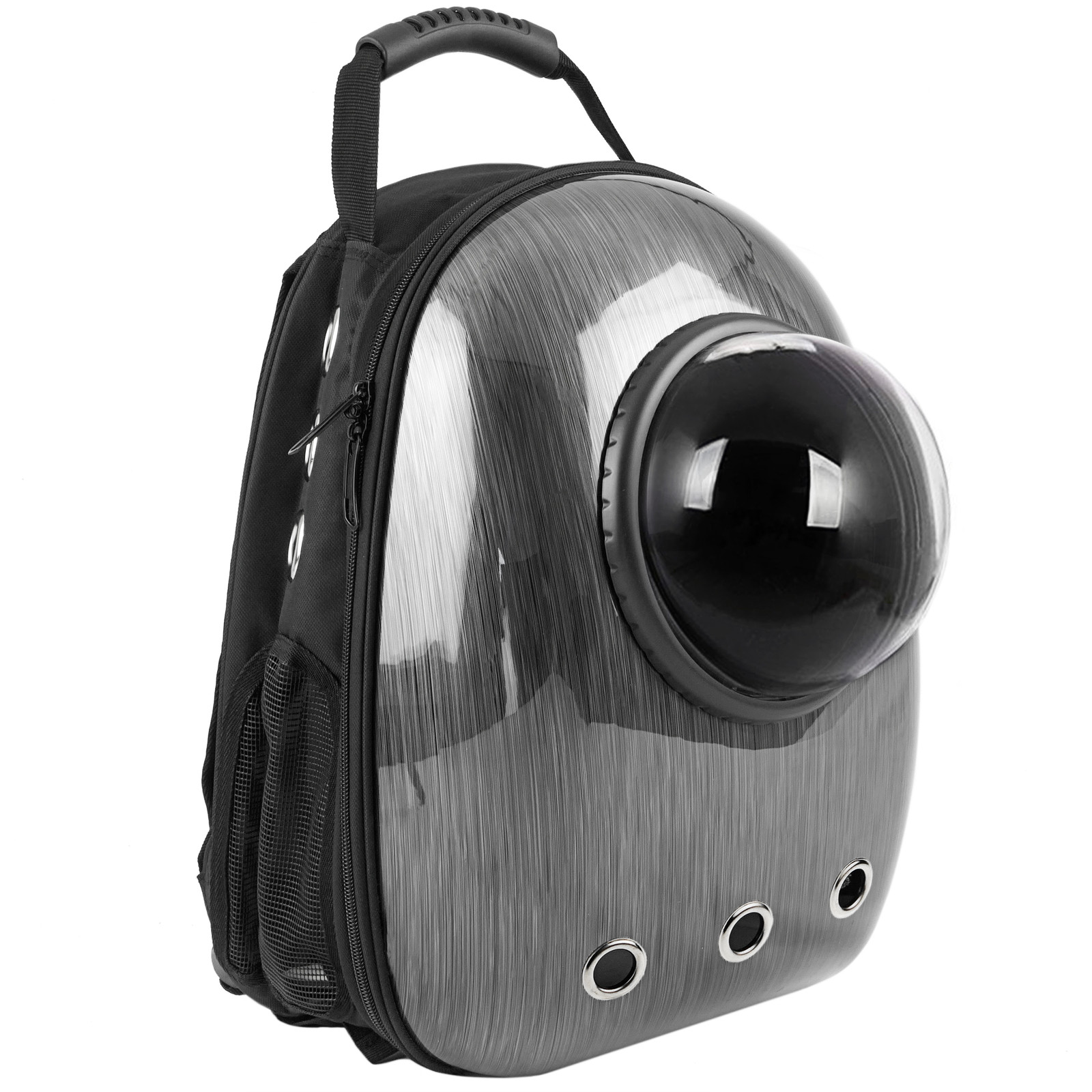 Mochila para transporte de mascotas gato y perro Transportin de plástico rígido