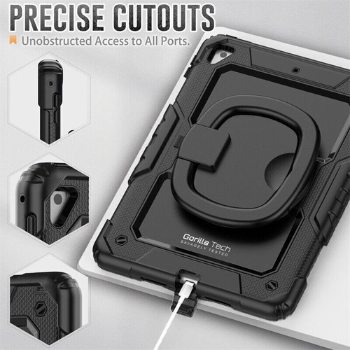Armour Case For iPad Pro 12.9 6th Gen/10th Gen 10.9/Air 5/11 2022 4th Hand Strap - Picture 217 of 230