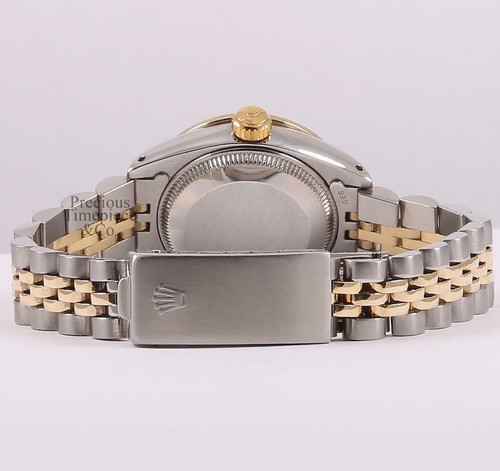 Rolex Datejust Lady 26mm 18k/SS-Diamond Lug-Ice Pink Diamond Dial-Diamond Bezel - Picture 7 of 7