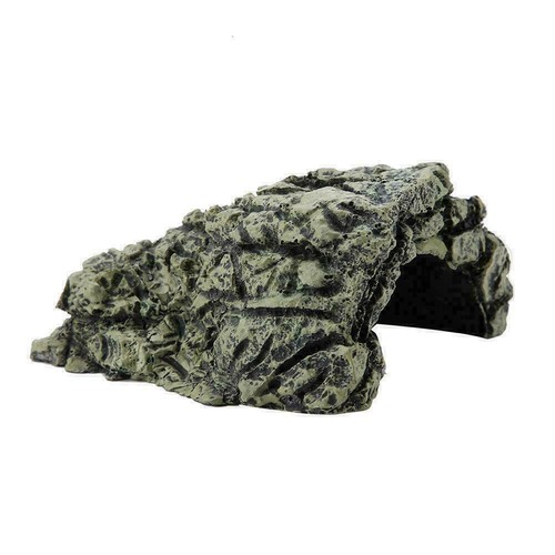 Reptile Hide Cave Aquarium Artificial Resin Decor Turtle Fish Basking Platform - Picture 5 of 20