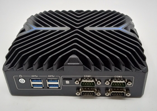 HUNSN Side Mount Mini PC, Industrial PC, Windows 11 / Linux Ubuntu, Core I5
