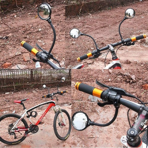 Bicycle Hose Reflector Handlebar Mirror - Picture 12 of 12