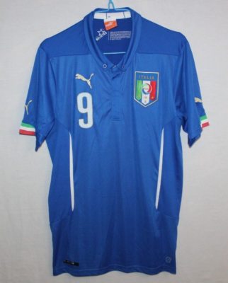 【稀少】イタリア代表 Hユニフォーム バロテッリ Balotelli #9 稀少】イタリア代表 Hユニフォーム バロテッリ Balotelli #9