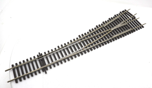 Atlas, 2-Rail O, 7024, Code 148 Left Hand Turnout Solid Nickel Silver Track #5